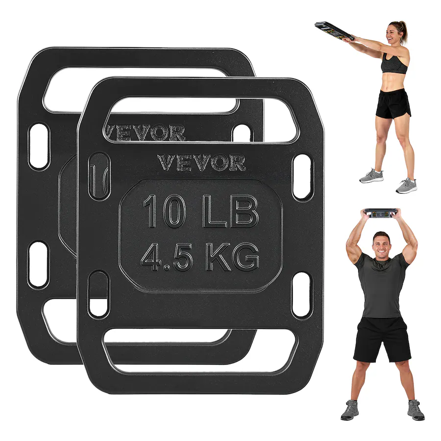 Atlas Weight Ruck VEVOR Cast Iron Ruck Weights for Backpack, 10LB Pair Ruck Plate, Weight ...