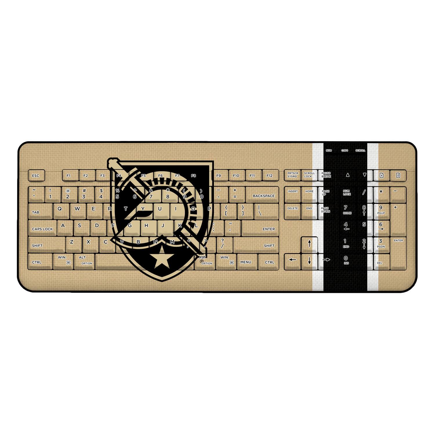 Keyscaper - Army Black Knights Wireless USB Keyboard - Multicolor