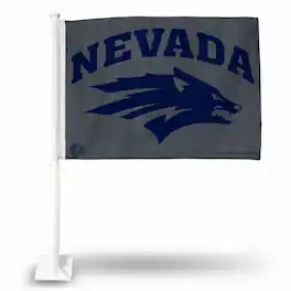 Rico Industries - Nevada Reno Wolf Pack 11X14 Window Mount 2-Sided Car Flag - Multi