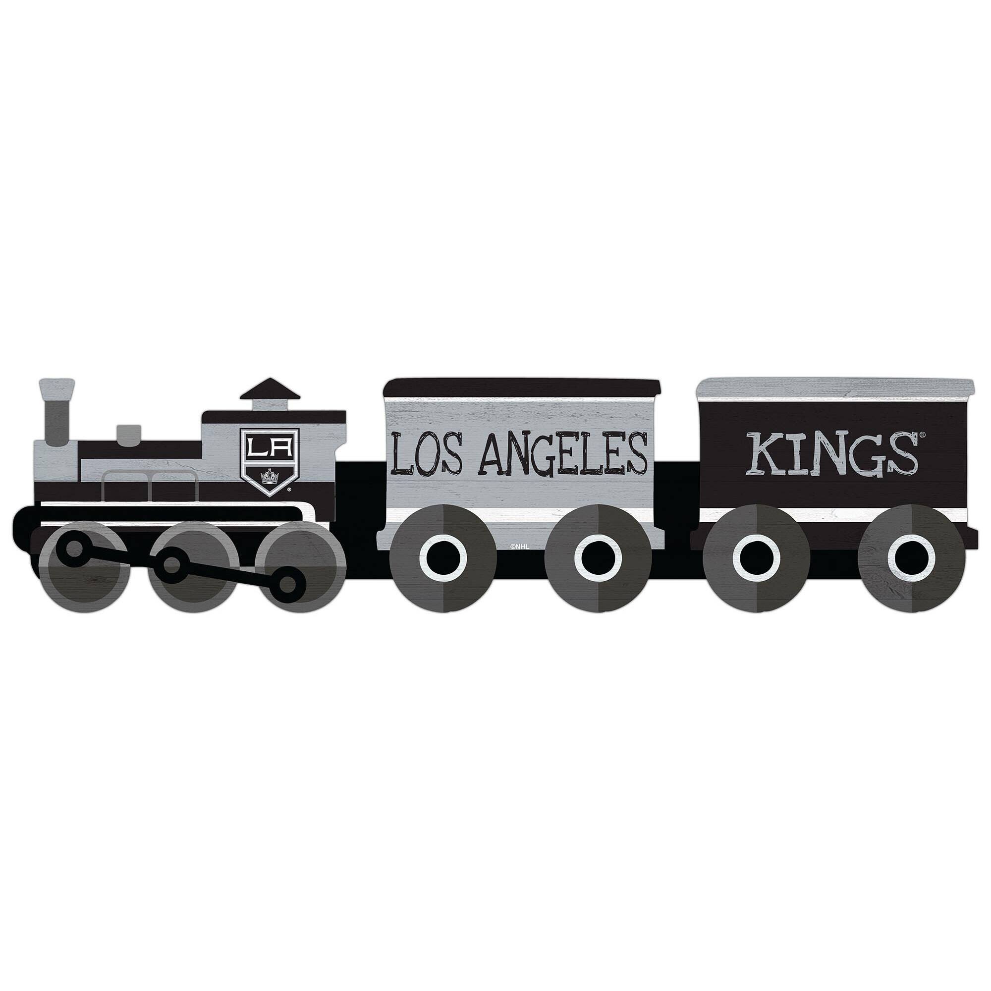Los Angeles Kings 6'' x 24'' Train Cutout Sign