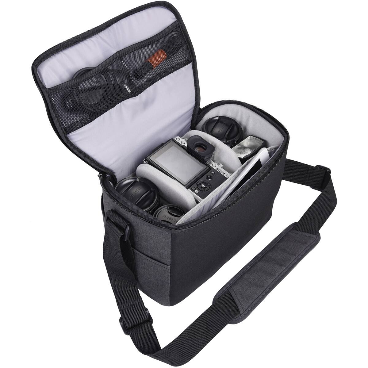 Alt View 2. Vanguard - Vanguard Vesta Aspire 25 9.3L Camera Shoulder Bag, Gray.