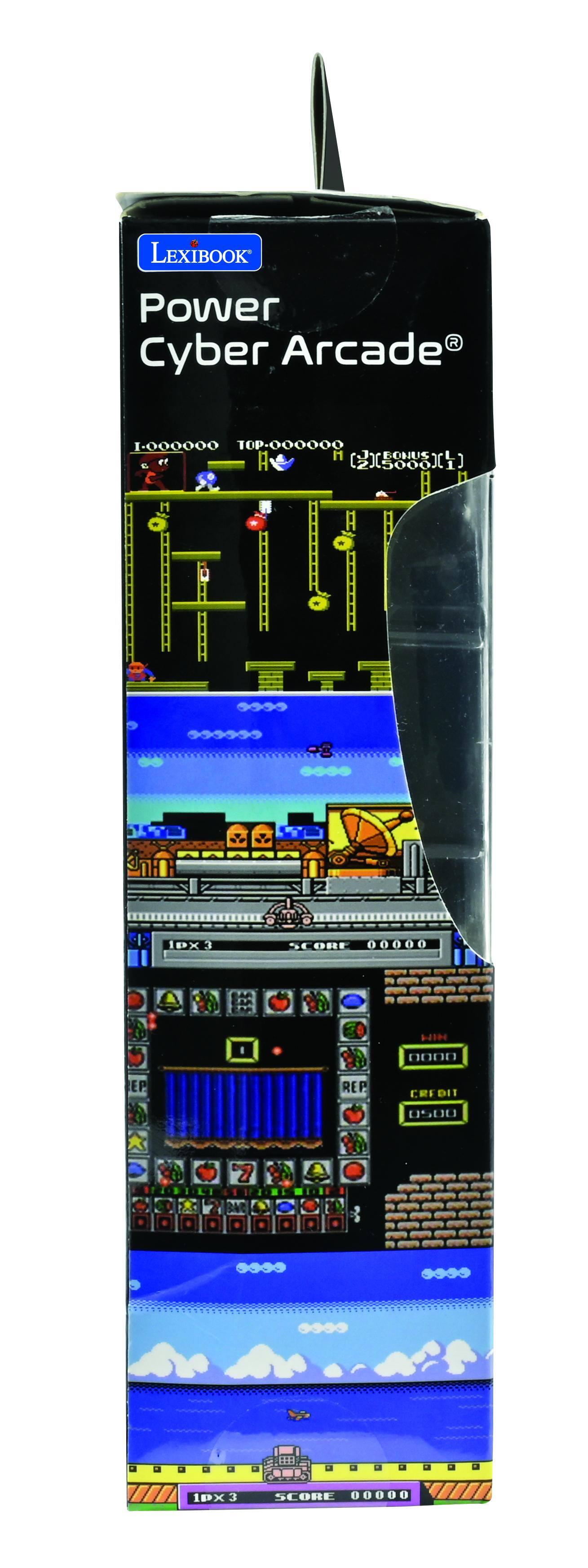 LEXIBOOK Power R Cyber Arcade  
1-000000 TOP-000000  
BONUS ()  
H Ipx 3 SC ORF 00000 -030 000  
P REP CRF REDIT 0S00  
7 IPX 3 SCURE 00000 1