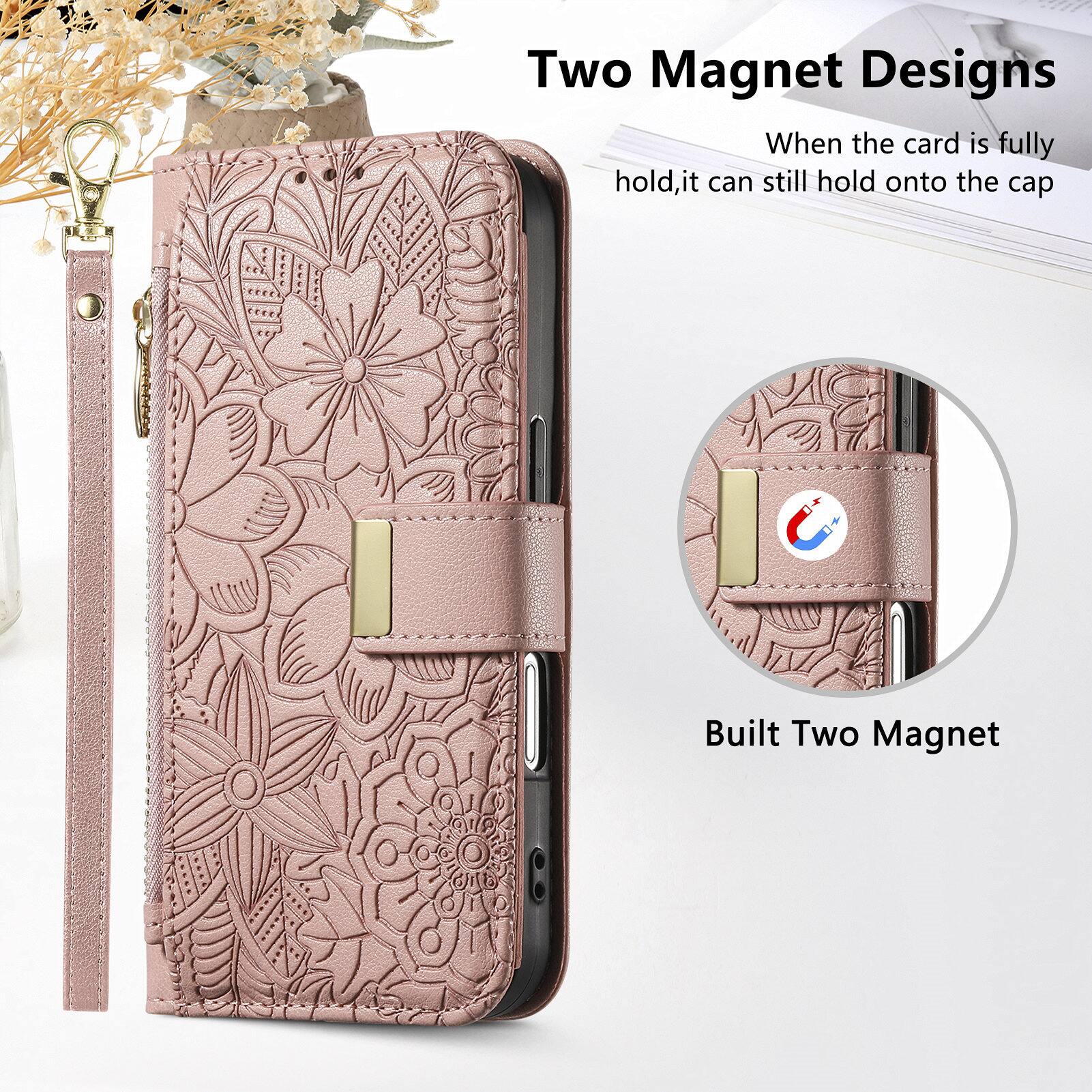 Two Magnet Designs  
When the card is fully hold, it can still hold onto the cap  
Built Two Magnet