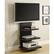 Front. Altra Furniture - AltraMount TV Stand for Flat-Panel TVs Up to 60" - Black.