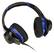 Alt View Standard 2. Denon - Urban Raver On-Ear Headphones - Black/Blue.