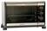 Front Standard. Franklin Chef - 8-Slice Toaster Oven - Black.