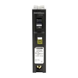 Schneider Electric - Square D HomeLine 15 amps Arc Fault Single Pole Circuit Breaker
