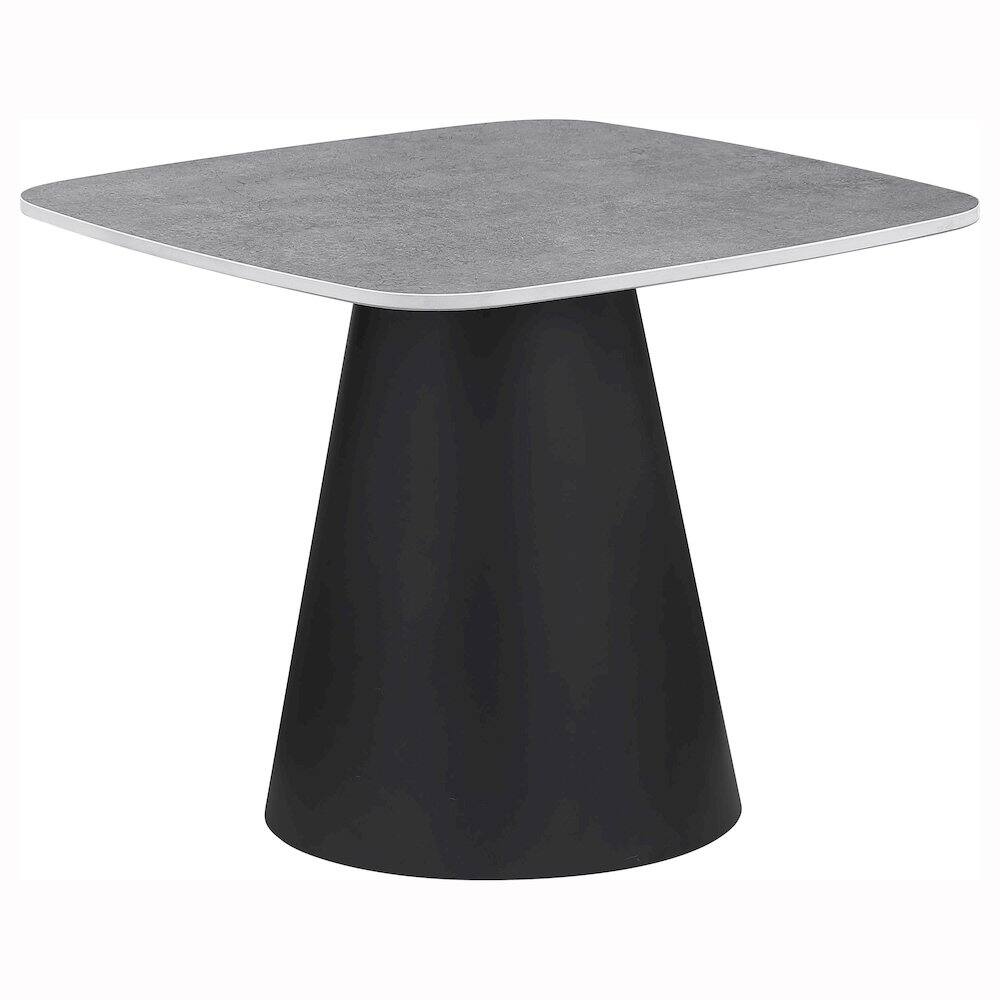 Alt View 1. Coaster Co. of America - Eason 2-piece Cocktail Coffee Table Set Concrete and Black - Concrete.