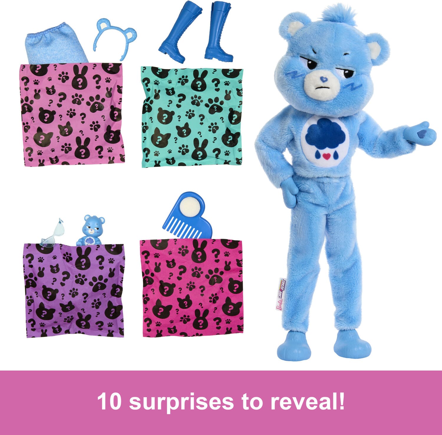 バービー50周年BarbieTシャツ限定あちゃちゅむマイリトルポニー ケアベア Barbie Cutie Reveal Doll and Accessories, Cozy Cute T-shirts