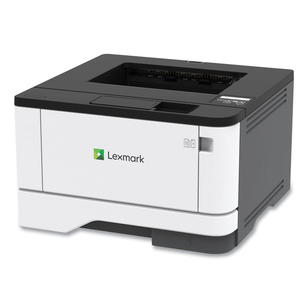Front. Lexmark - 29S0050 MS431dn Laser Printer - Black/Silver.