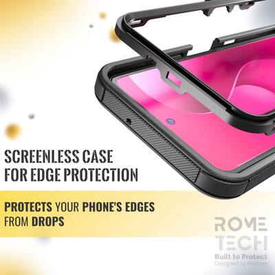 T-Mobile REVVL 8 Pro (2025) Defender Case Black T-Mobile REVVL 8 Pro (2025) Defender Case Black