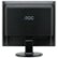 Back Zoom. AOC - Professional 17" LED Monitor - Black, Silver.
