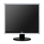 Front Zoom. AOC - Professional 17" LED Monitor - Black, Silver.