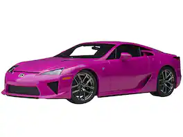 Lexus LFA Passionate Pink 1/18 Model Car by Autoart
