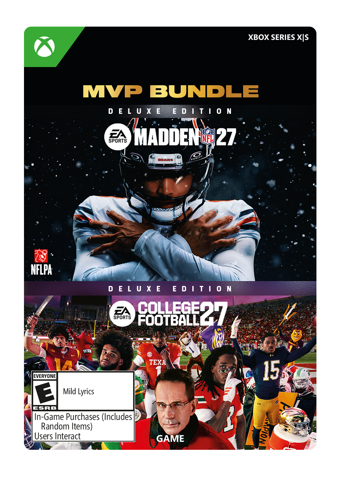 COLLEGE FOOTBALL 27 - MVP BUNDLE - Xbox Series X, Xbox Series S [Digital]