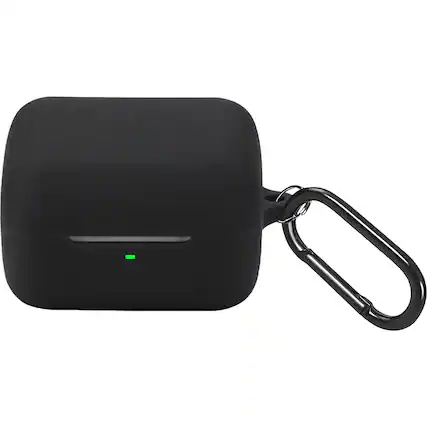 Front. SaharaCase - Venture Series Silicone Case for Sony INZONE Buds True Wireless Headphones - Black.