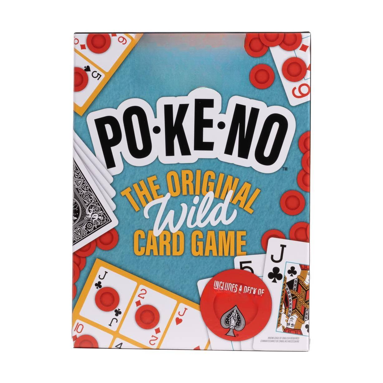 PO·KE·NO  
THE ORIGINAL Wild CARD GAME  
INCLUDES A DECK OF  
JOKERS