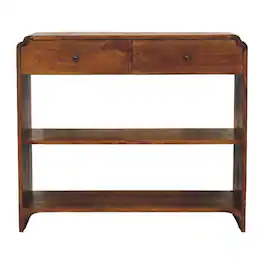 Artisan Furniture - Solid Wood Ellington Console Table - Brown