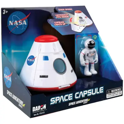 NASA CAPSULE SPACE ADVENTURE SERIES DARSN ince worldwide trading No. PT63110 Item A