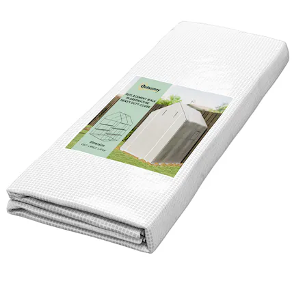 Outsunny REPLACEMENT WALK IN GREENHOUSE HEAVY DUTY COVER
Dimension: 155" x 108"