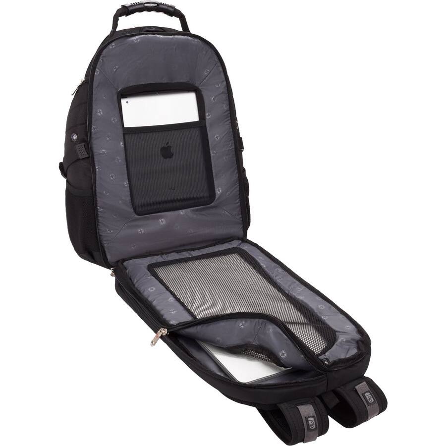 Alt View 3. SwissGear - Swissgear Scansmart Backpack - Blk Fits Up To 17In Laptop Tsa Blk - Black.
