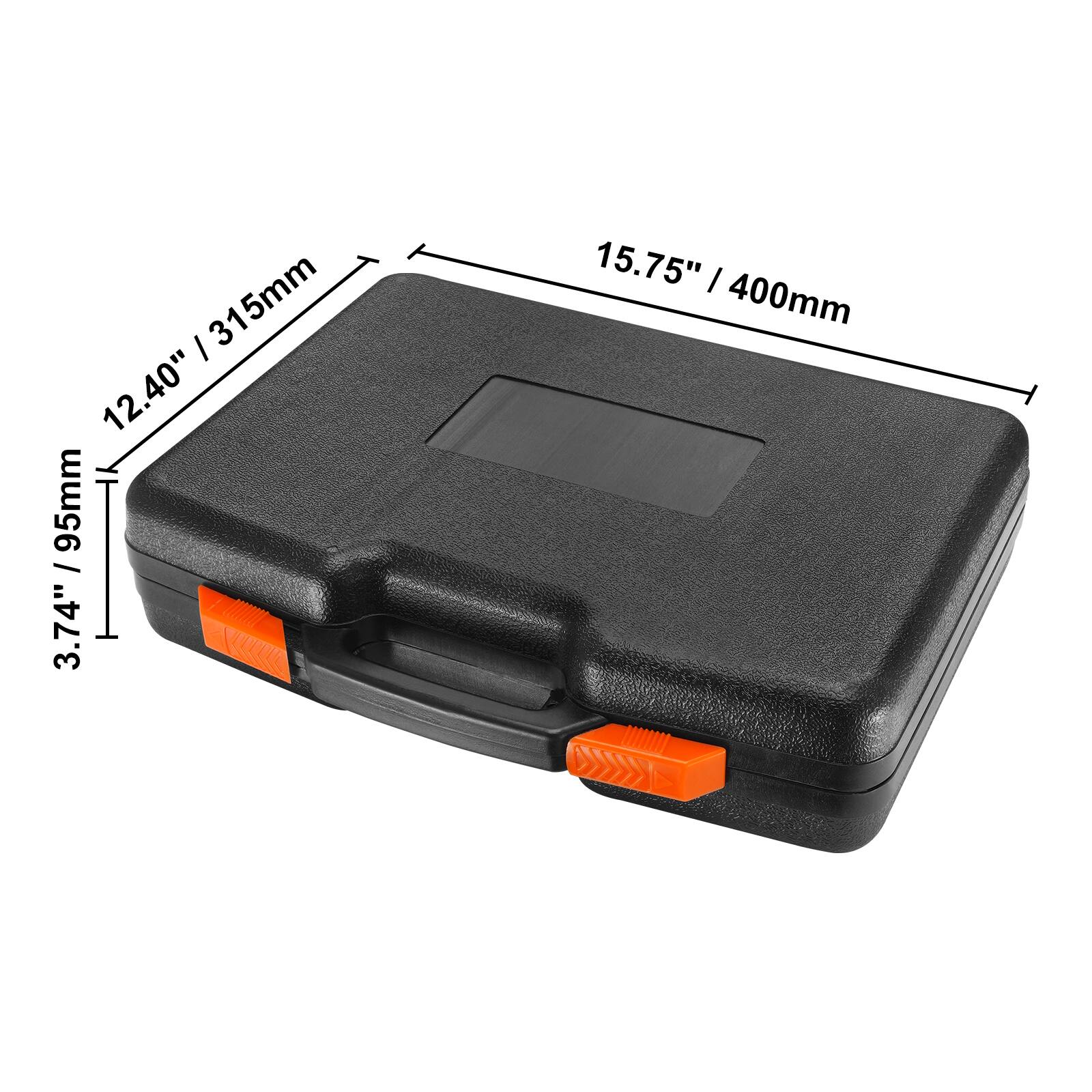 12.40" / 315mm  
3.74" / 95mm  
15.75" / 400mm