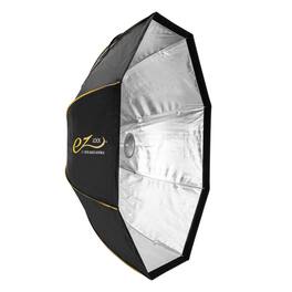 Glow - EZ Lock 60" Octa Quick XXL Bowens Softbox, Bundle with 9.5' Air Cushioned Light Stand