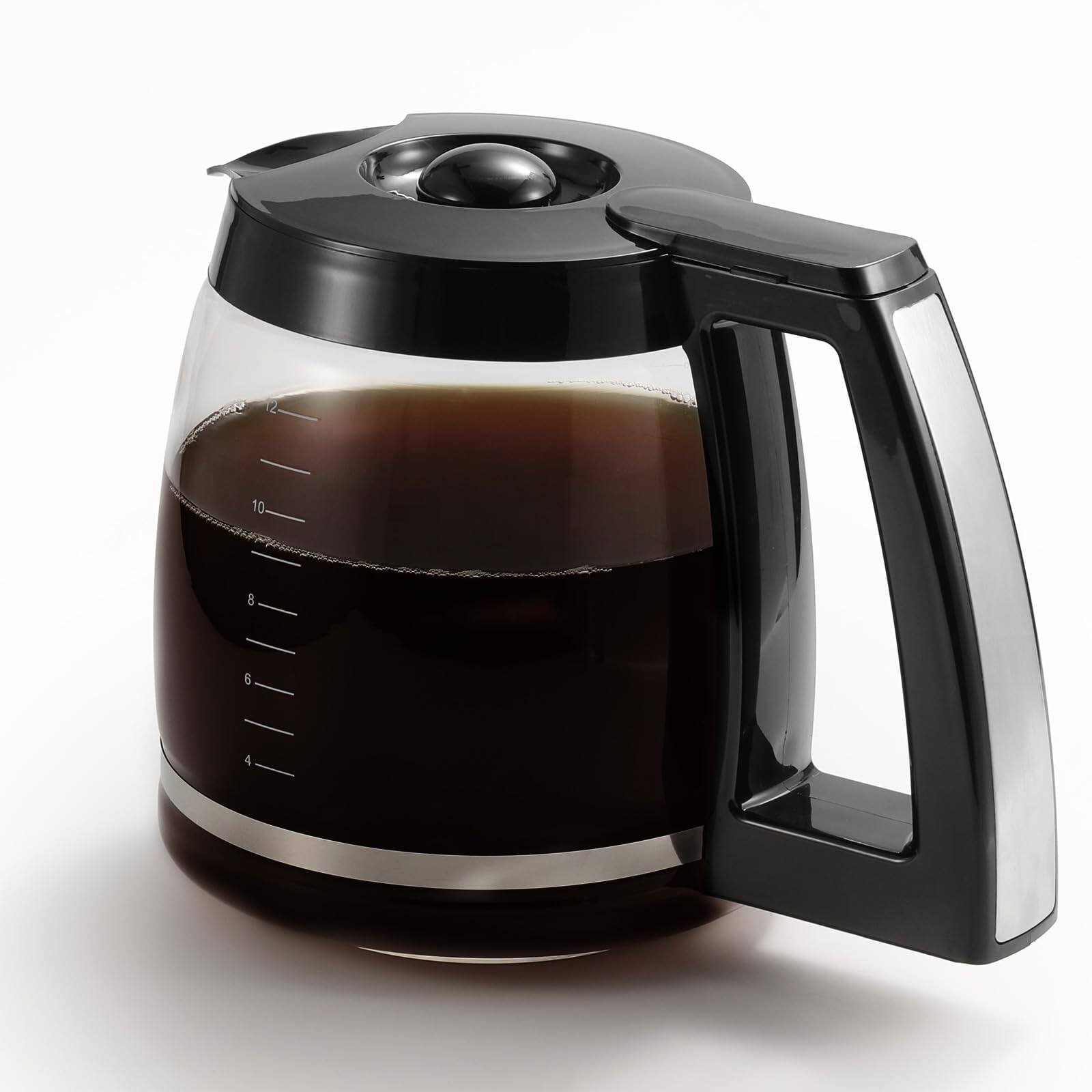 Alt View 8. Dapper Styles - 12-cup Replacement Glass Carafe Compatible With Cuisinart Coffee Maker 12 Cup Pot For Models Dcc-1100bk Dcc... - Default.