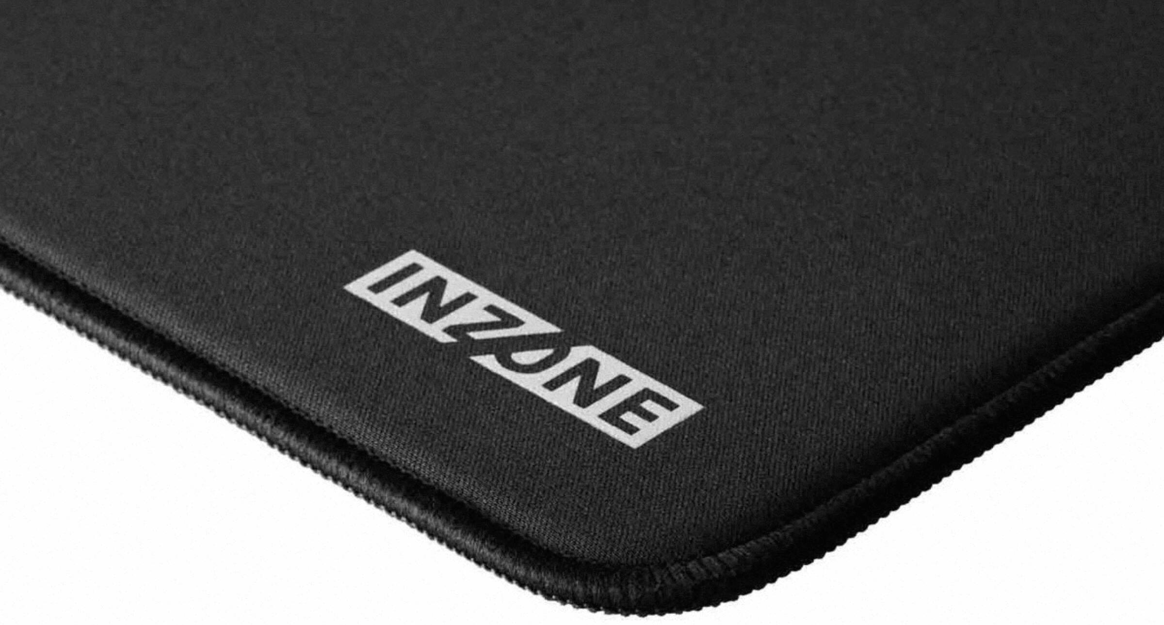 Left. Sony - INZONE Mat-F Control-Type Large 6mm Cloth Gaming Mousepad - Black.