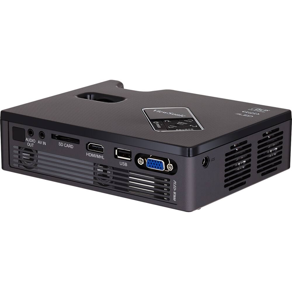 Best Buy: ViewSonic WXGA DLP Projector Black PLED-W800