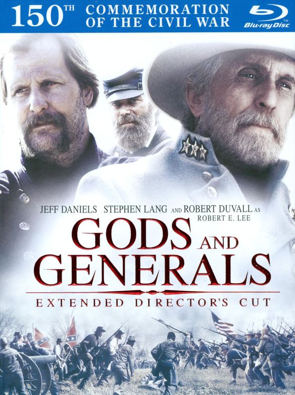  Gods and Generals [Director's Cut] [2 Discs] [DigiBook] [Blu-ray] [2003]