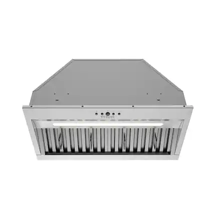 Front. Thor Kitchen - 28 Inch Convertible Range Hood Insert in Stainless Steel - Stainless steel.