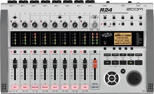 Front Standard. Zoom - Recorder:Interface:Controller:Sampler.