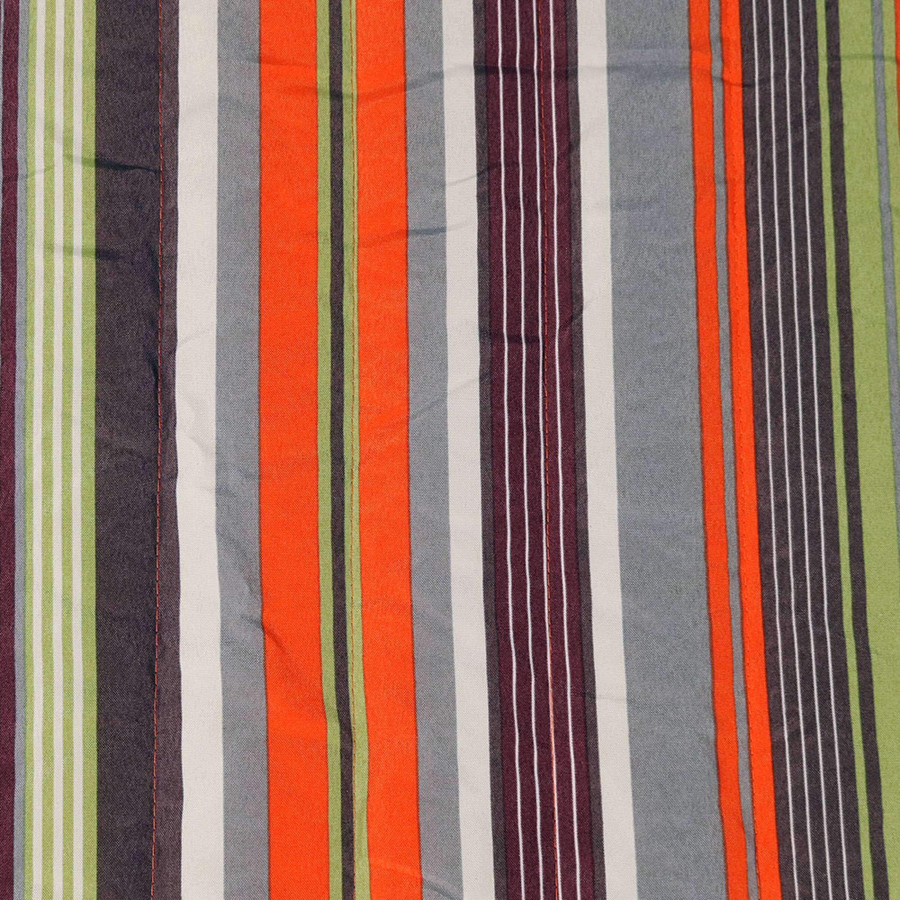 Alt View 3. Sunnydaze - 2-Person Quilted Fabric Hammock with Steel Stand - Canyon Sunset.