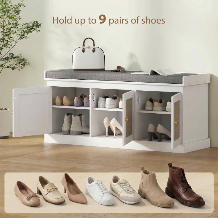 Hold up to 9 pairs of shoes