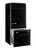 Alt View 20. Unique Appliances - Classic Retro 30 in 17.7 cu. ft. Frost Free Retro Bottom Freezer Refrigerator - Midnight Black.
