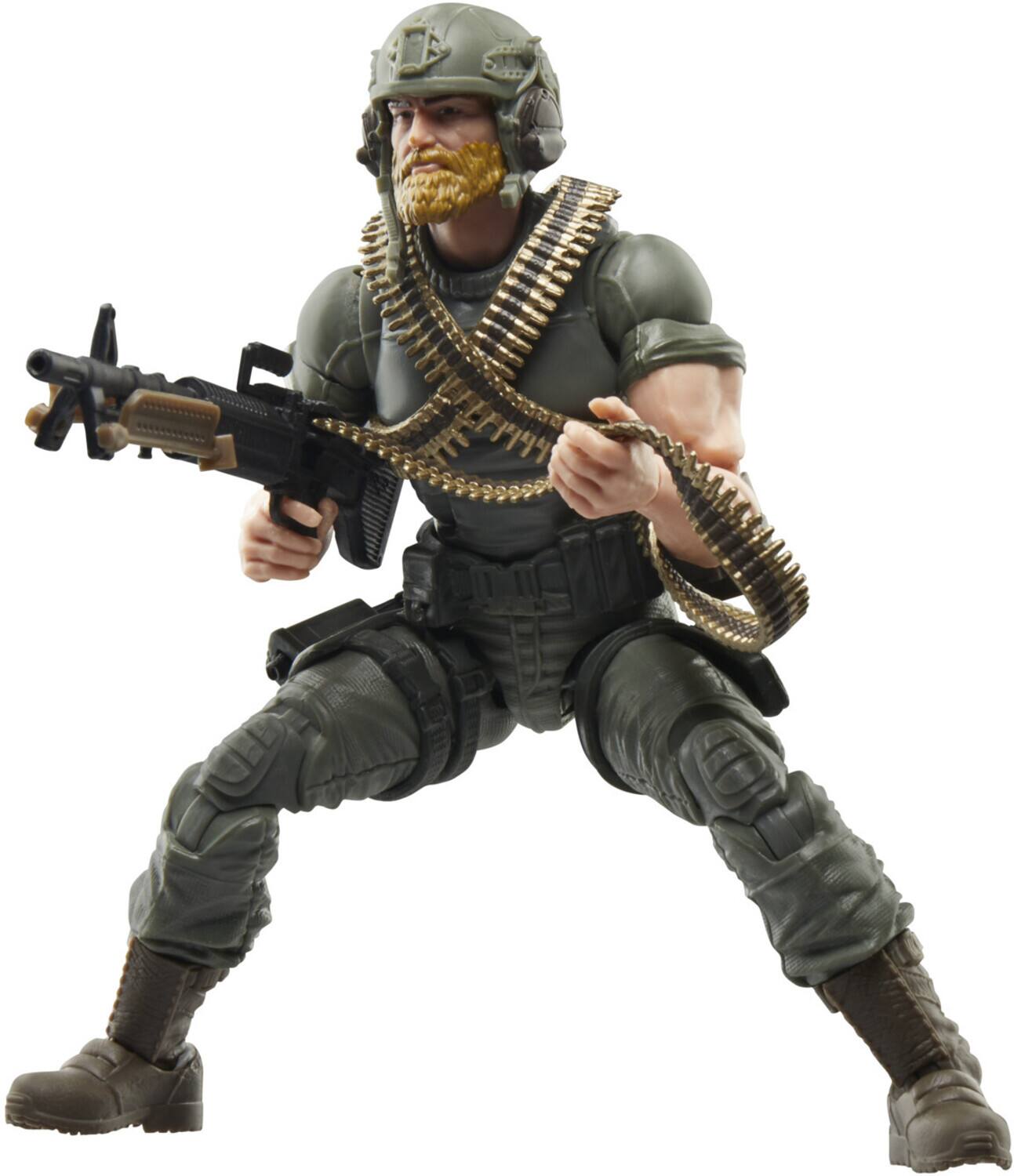 Alt View 3. Hasbro - Hasbro Collectibles - G.I. Joe - Classified Series - Retro Cardback Craig “Rock ’N Roll” McConnel   - Collectibles - Multicolor.
