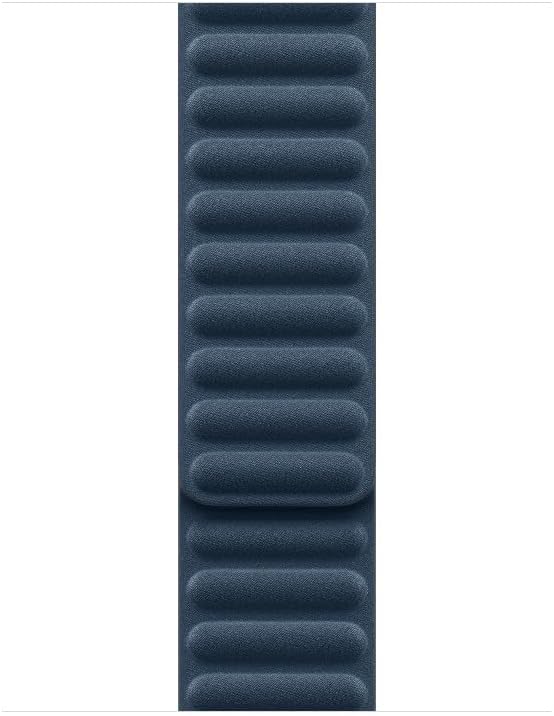 Apple - MTJ33AMA - AWB-ML41SM Watch Band, 41mm, Magnetic Link (S/M) - Pacific Blue