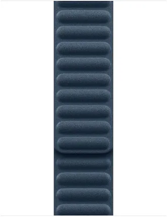 Front. Apple - Apple MTJ33AMA - AWB-ML41SM Watch Band, 41mm, Magnetic Link (S/M) Pacific Blue - Pacific Blue.