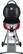 Alt View 12. Char-Broil - Patio Bistro Electric Grill - Red.