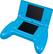 Front Standard. dreamGEAR - Play It Loud Dual Stereo Speakers for Nintendo DSi - Blue.