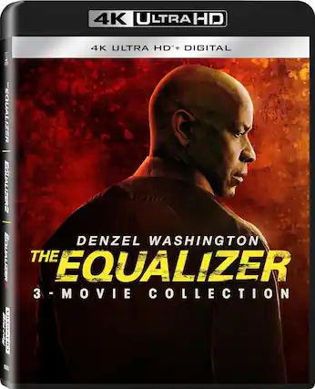 Front. The Equalizer: 3-Movie Collection - 4K Blu-Ray.