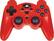 Front Standard. dreamGEAR - Radium Wireless Controller for PlayStation 3 - Red.
