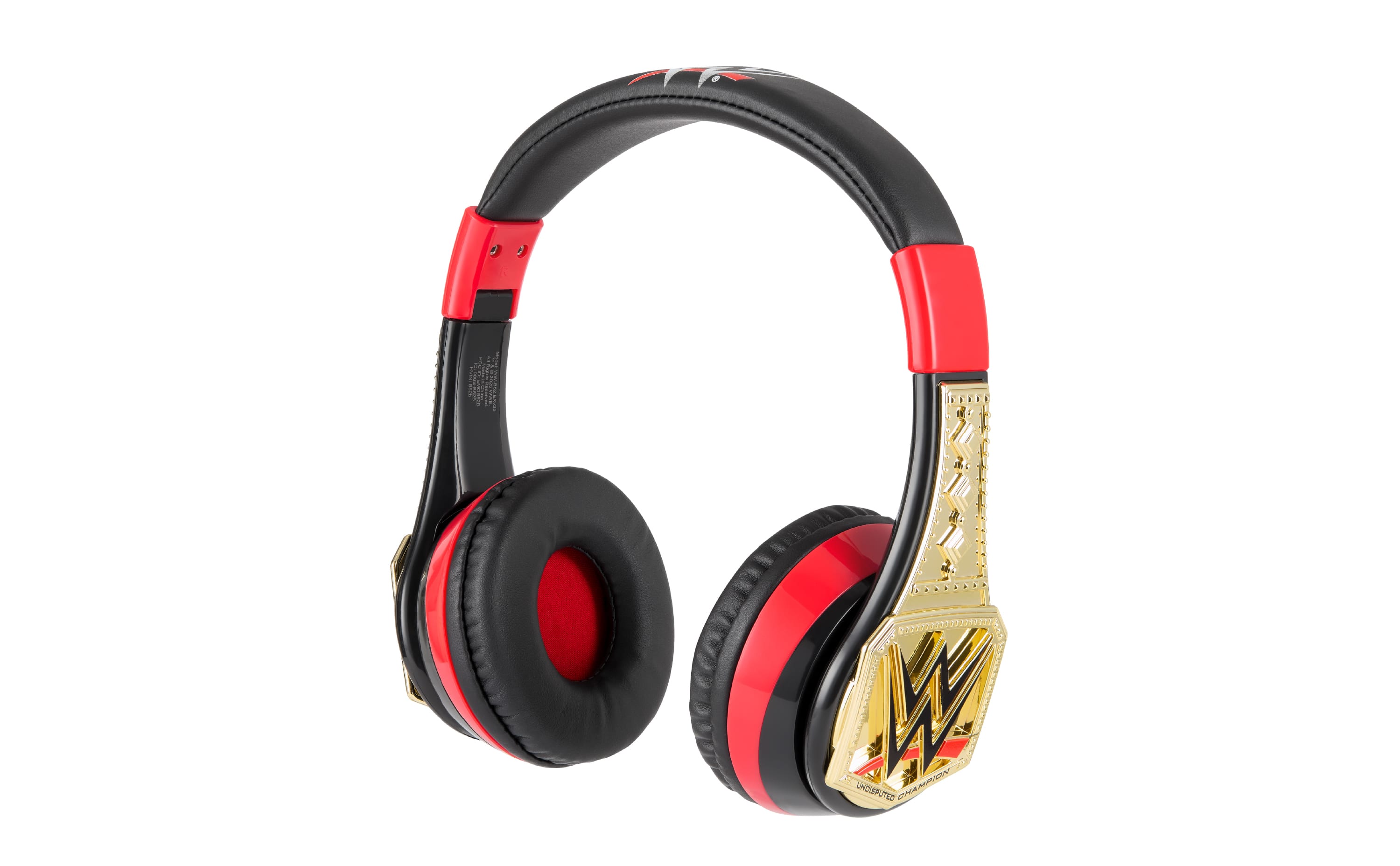 eKids - WWE Bluetooth Headphones for Kids, Wireless Headphones for School, Home, or Travel - Multicolor