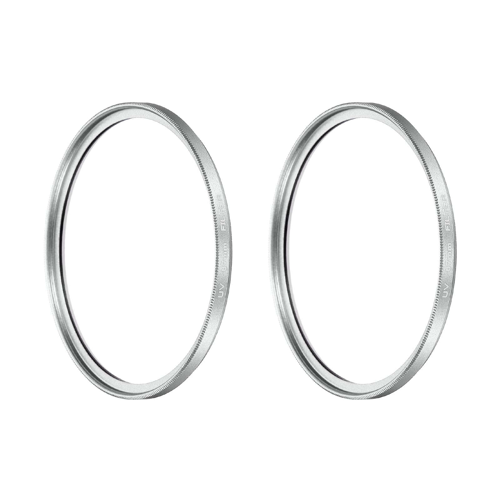 Unique Bargains - 67mm Ultra Slim Lens Filter 2pcs, Multi Coating Aluminum Circular Screw-in Protection for Photography price history on PriceWatchPro