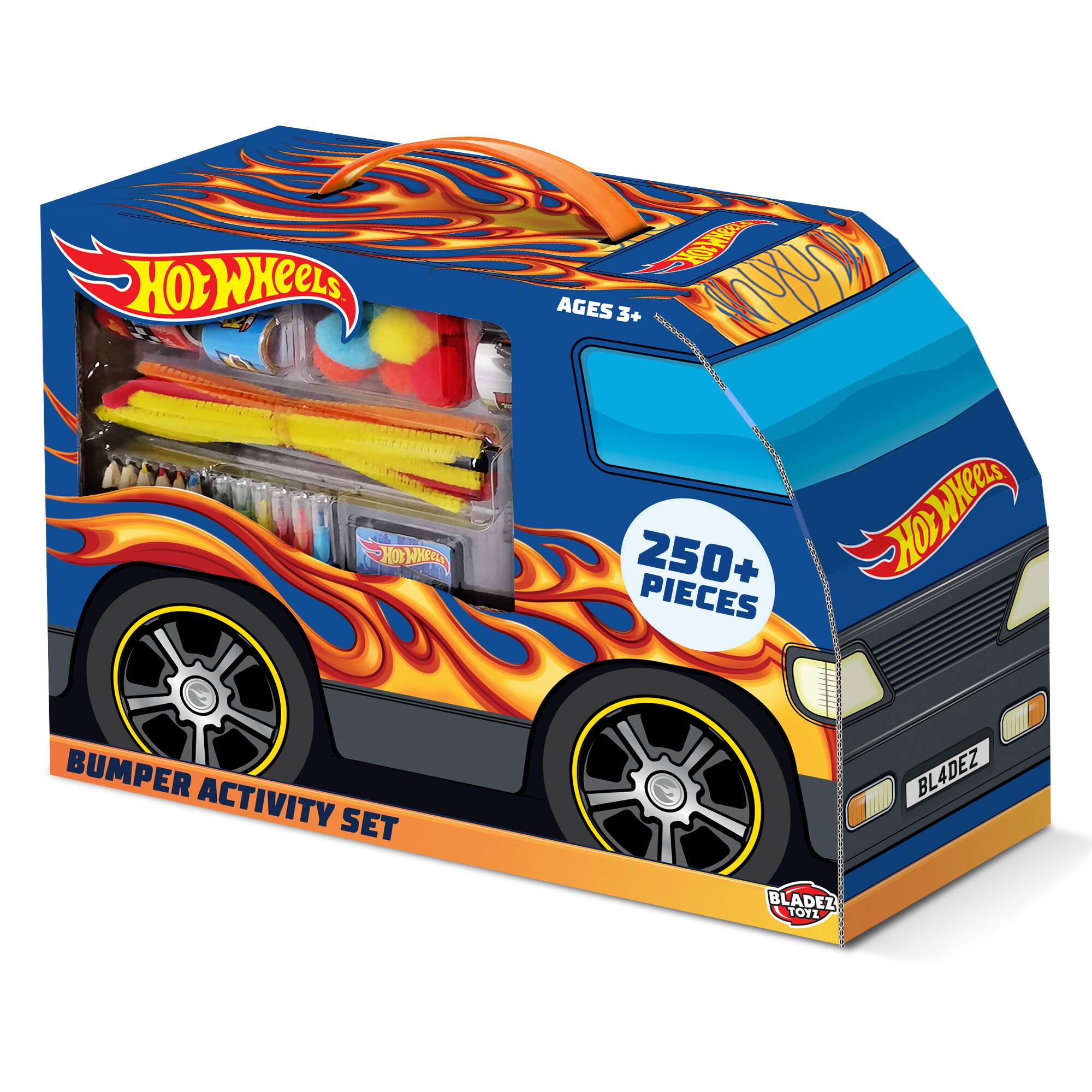 Hot Wheels Rages 3+ Hoy Where 250+ Pieces Wheels Bumper Activity Set Bladez Bladez Toyz