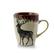 Alt View 6. Elama - Elama Majestic Elk 16 Piece Luxurious Stoneware Dinnerware with Complete Setting for 4 - Taupe and Brown.