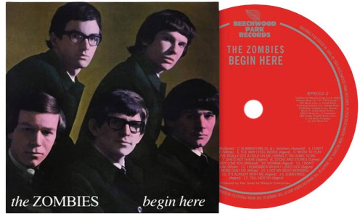 The Zombies - Begin Here (Mono Remastered)   - COMPACT DISCS [CD] price history on PriceWatchPro