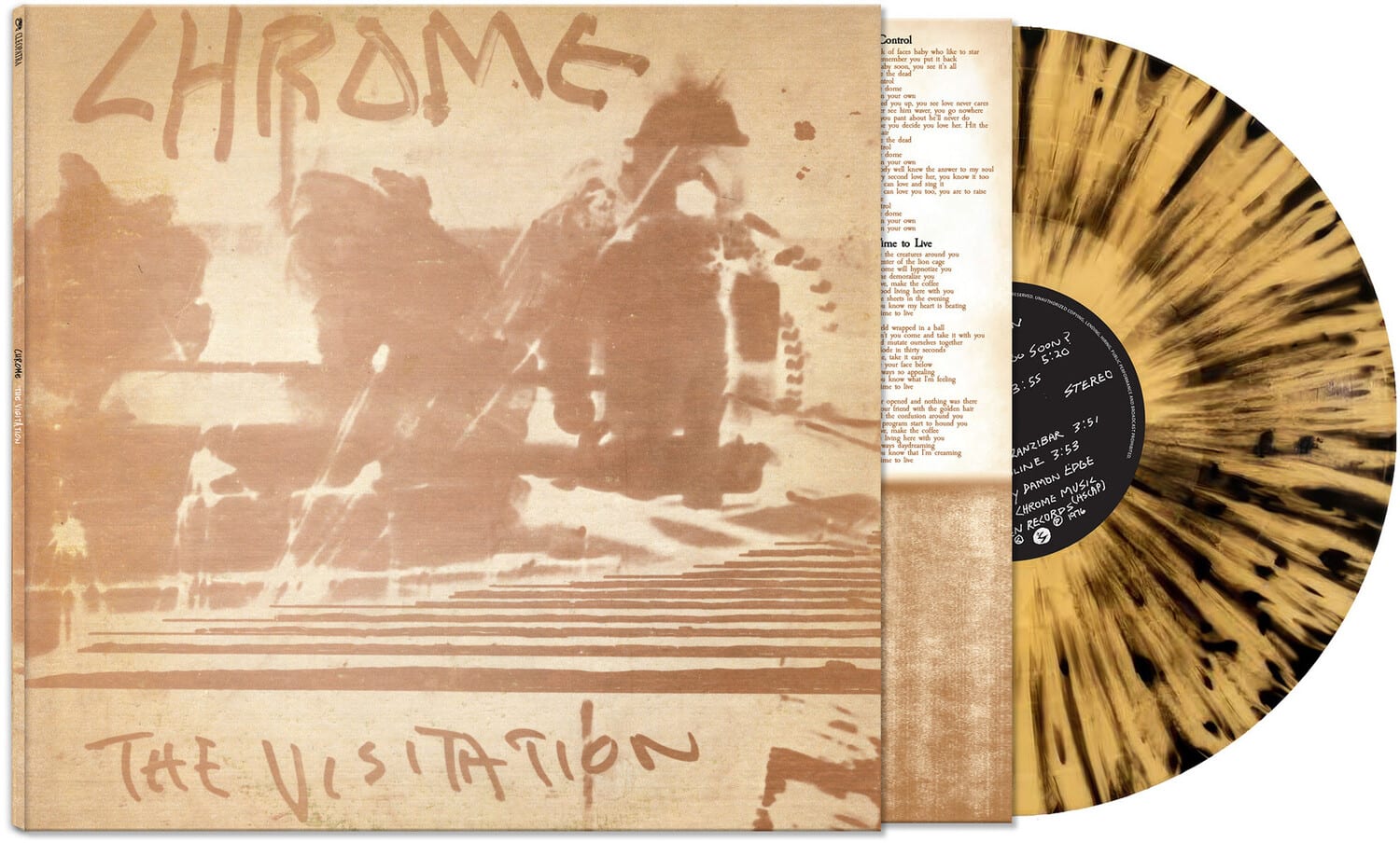Chrome - The Visitation   - VINYL LP price history on PriceWatchPro