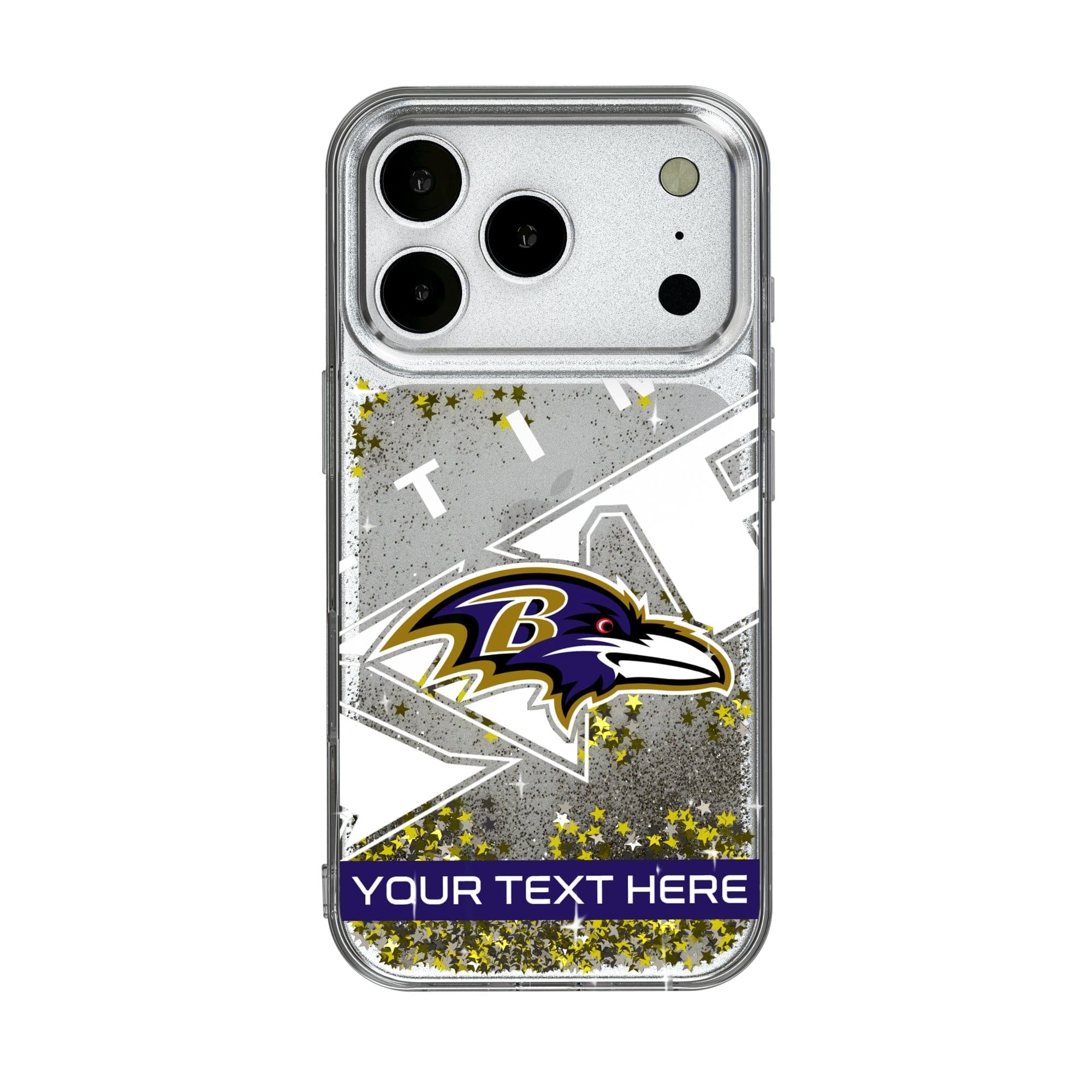 Keyscaper - NFL - Baltimore Ravens Personalized Tilt Design iPhone Glitter Phone Case - 13 Pro - Multicolor price history on PriceWatchPro